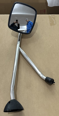 GA-IN-077A-L Hood Mirror Chrome Left Driver Side International DURASTAR -4300 2002 2003 2004 2005 2006 2007 2008 2009 2010 2011 2012 2013 2014 2015 2016 2017 2018 2019 2020 2021 2022 2023 2024