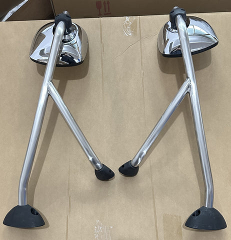 GA-IN-077A-L Hood Mirror Chrome Left Driver Side International DURASTAR -4300 2002 2003 2004 2005 2006 2007 2008 2009 2010 2011 2012 2013 2014 2015 2016 2017 2018 2019 2020 2021 2022 2023 2024