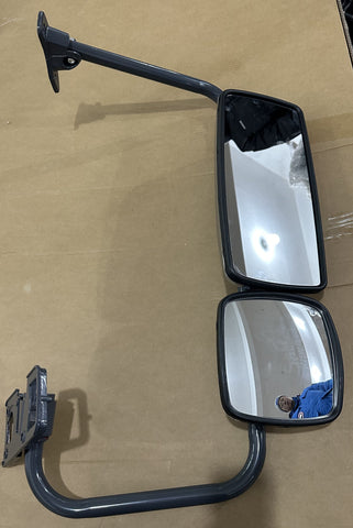 GA-FR-132A-R*FREIGHTLINER CASCADIA 2008 2009 2010 2011 2012 2013 2014 2015 2016 2017 2018 2019 2020 2021 2022 2023 2024 MIRROR CHROME WITH BRACKET